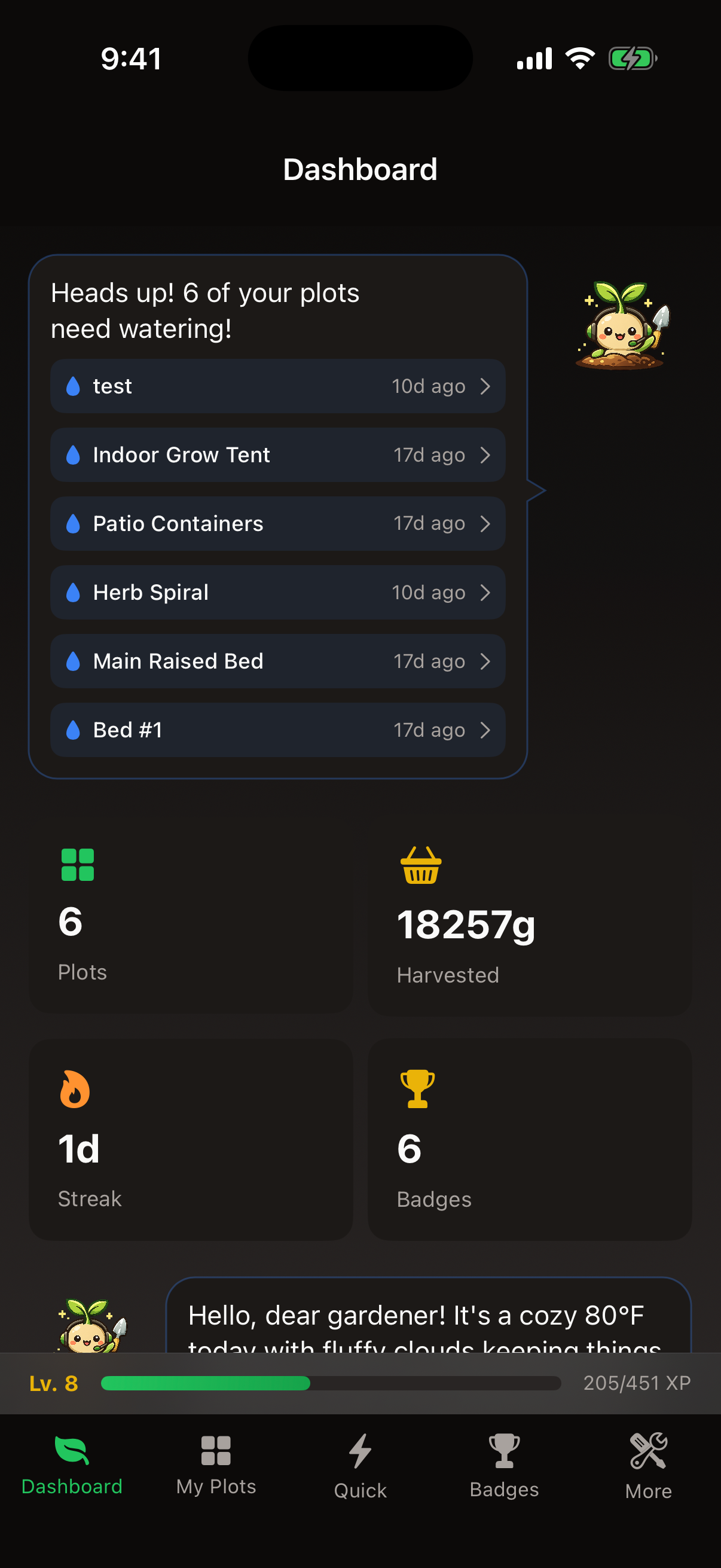 Garden.gg iOS app